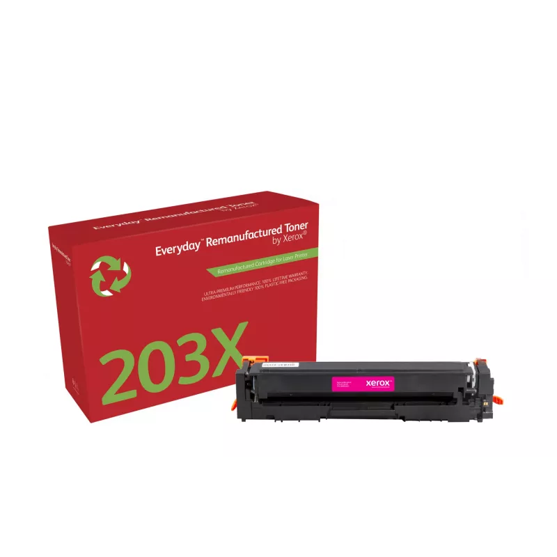 Everyday™ „Xerox“ perdirbtas purpurinis toneris, suderinamas su HP 203X (CF543X), didelės talpos