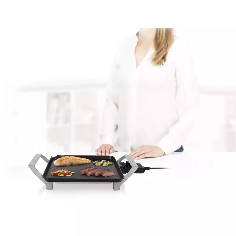 Stalinė Princess 103090 Table Chef Premium Compact 1500W aliuminio juoda