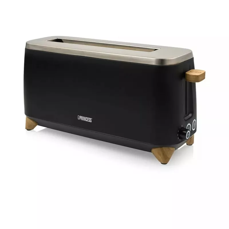 Skrudintuvas Princess 142361 2 riekėms 1000 W juoda sidabrinė medis