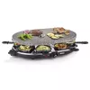 Princess 162720 Raclette 8 Ovalinis akmeninis grilis vakarėliams 1200W 8 keptuvės