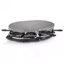 Princess 162720 Raclette 8 Ovalinis akmeninis grilis vakarėliams 1200W 8 keptuvės