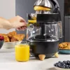 Citrusinių vaisių sulčiaspaudė Princess 201862 juoda permatoma 1L 300W