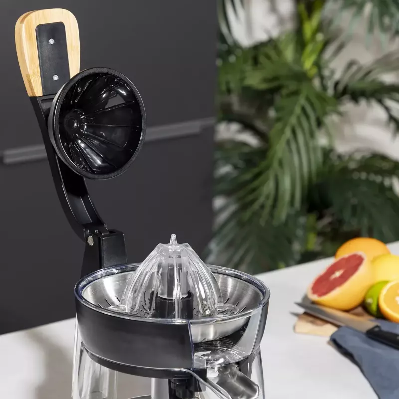 Citrusinių vaisių sulčiaspaudė Princess 201862 juoda permatoma 1L 300W