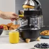 Citrusinių vaisių sulčiaspaudė Princess 201862 juoda permatoma 1L 300W