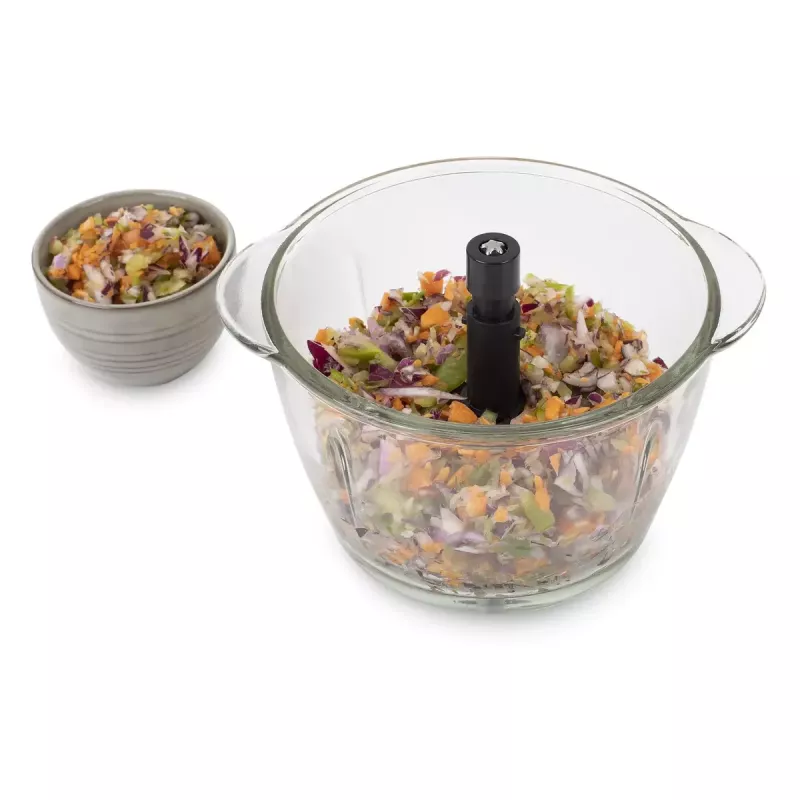 Power Chopper Princess 01.221051.01.001 300W 1L Juoda Nerūdijantis plienas