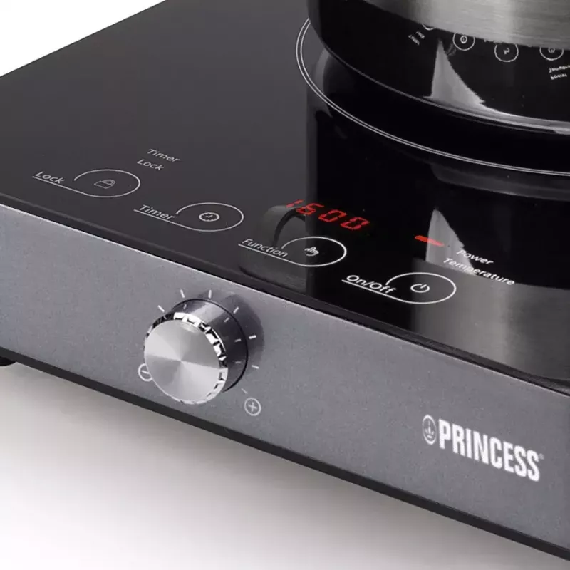 Indukcinė kaitlentė Princess 303010, 1 zona, sukamasis ir jutiklinis valdymas