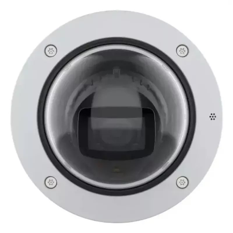 IP kupolinė apsaugos kamera AXIS P3288-LV — 3840×2160, 1/1.8 colio CMOS, 4,4–14,6 mm, lubų montavimui, vidaus / lauko