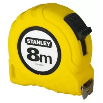 Matavimo juosta Stanley 0-30-457 8 m universali patvari konstrukcija