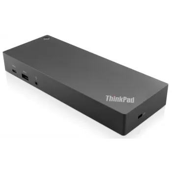 Lenovo 03X7469 nešiojamojo kompiuterio dokas / prievadų kopijuoklis Laidinis USB 3.2 Gen 2 (3.1 Gen 2) Type-C Juodas