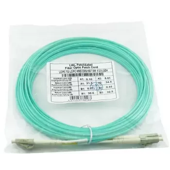 BlueOptics InfiniBand šviesolaidinis kabelis 15 m 2x LC LC/APC žalias