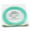 Šviesolaidinis kabelis BlueOptics 050502T512000030M-BO 2x LC 2x SC LC/APC OM3 30 m žalias