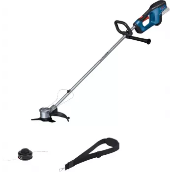 Bosch GFR 18V-23 PROFESSIONAL 33 cm Baterija Juoda, Mėlyna, Raudona
