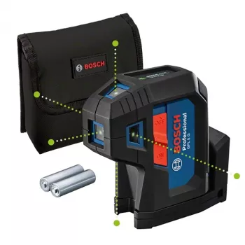 Bosch GPL 5 G taškinis nivelyras 30 m 500-540 nm (< 10mW)