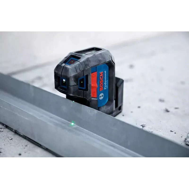 Bosch GPL 5 G taškinis nivelyras 30 m 500-540 nm (< 10mW)