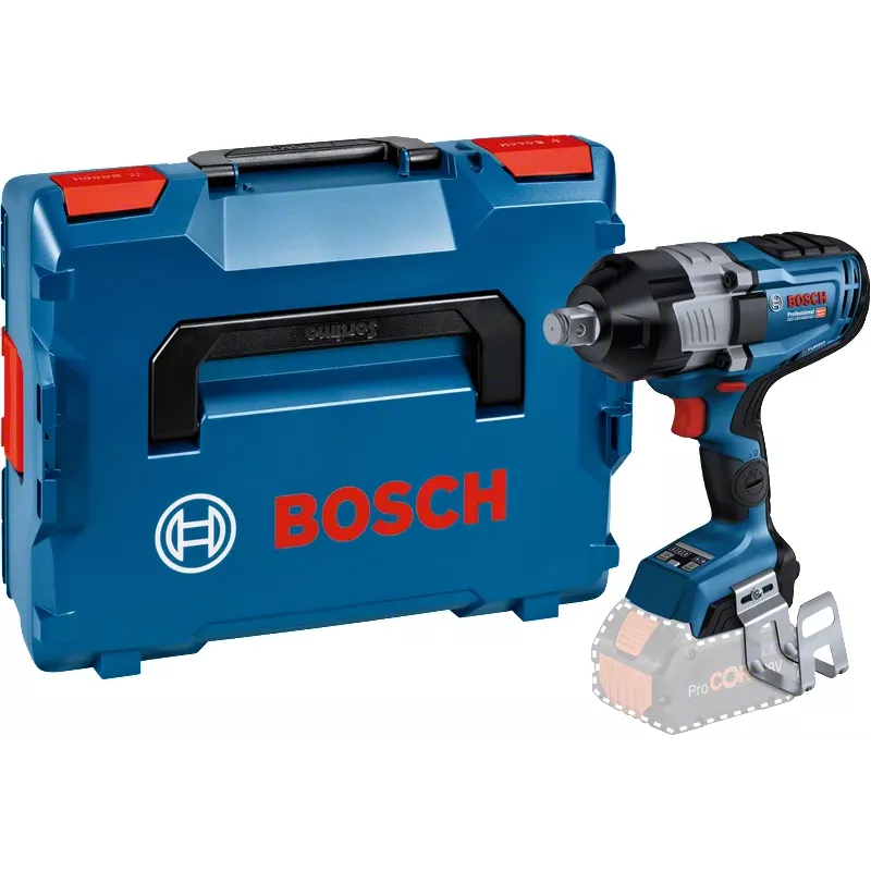 Smūginis suktuvas Bosch GDS 18V-1600 HC — belaidis, 18 V, 1600 Nm sukimo momentas