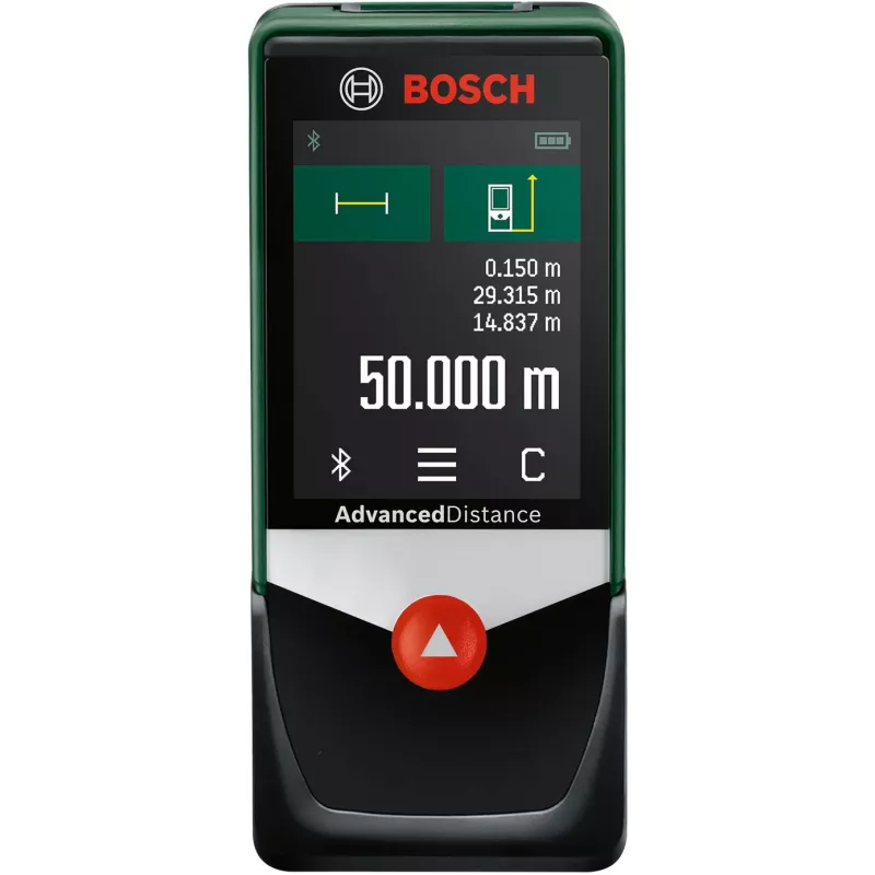 Bosch AdvancedlDistance 50C Lazerinis atstumo matuoklis Daugiaspalvis 50 m