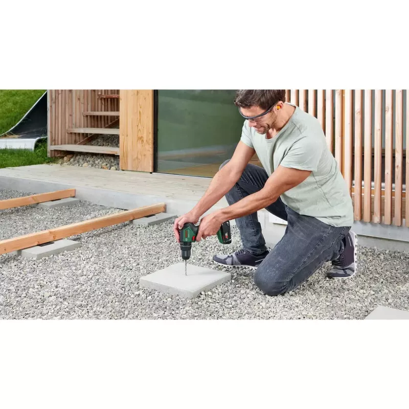 Bosch UniversalImpact 18V-60 1900 RPM beraktis 1,3 kg juoda, žalia