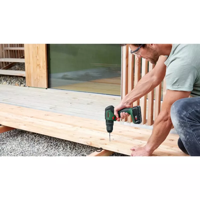 Bosch UniversalImpact 18V-60 1900 RPM beraktis 1,3 kg juoda, žalia