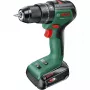 Bosch UniversalImpact 18V-60 1900 RPM beraktis 1,3 kg juoda, žalia