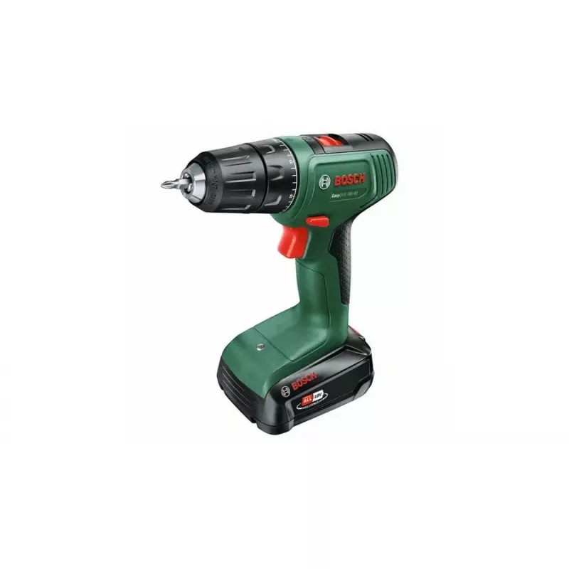 Bosch EasyDrill 18V-40 1630 RPM begraktis 1,3 kg juoda, žalia