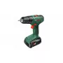 Bosch EasyDrill 18V-40 1630 RPM begraktis 1,3 kg juoda, žalia