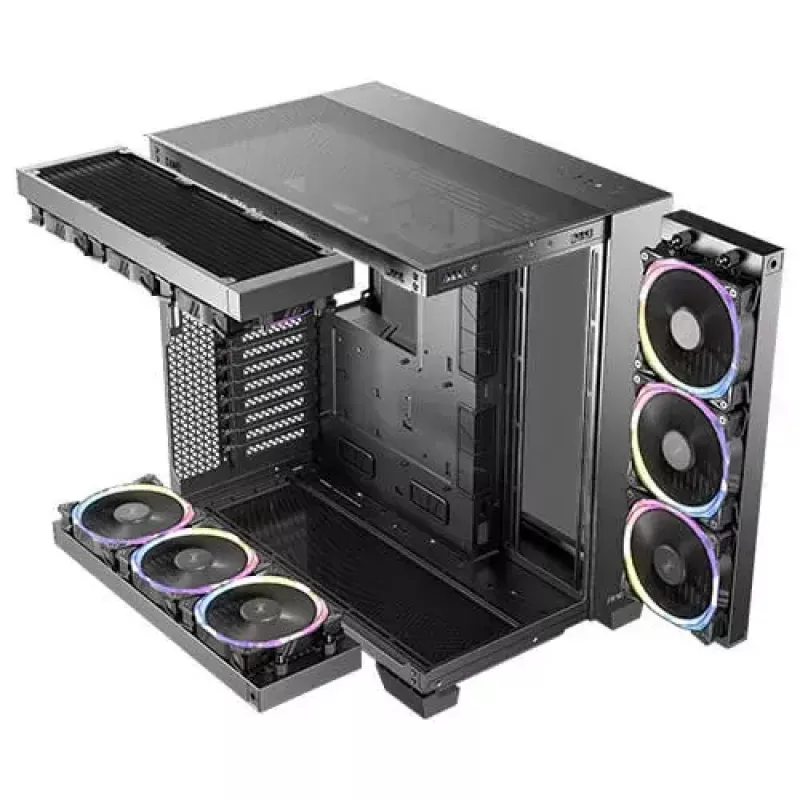 PC korpusas Antec C8 Full Tower, juodas
