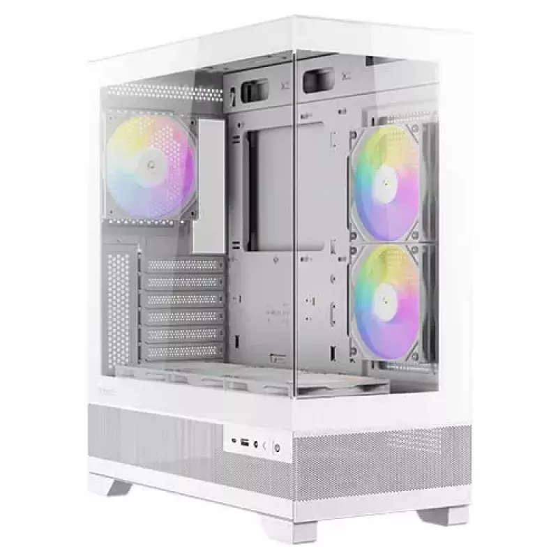Kompiuterio korpusas Antec CX700 ARGB Midi Tower baltas