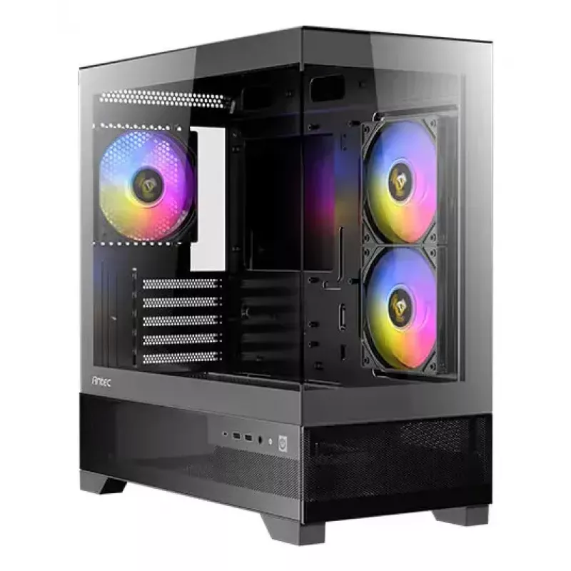 PC korpusas Antec CX500m ARGB Mini Tower juodas