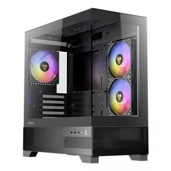 PC korpusas Antec CX500m ARGB Mini Tower juodas