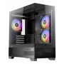 PC korpusas Antec CX500m ARGB Mini Tower juodas