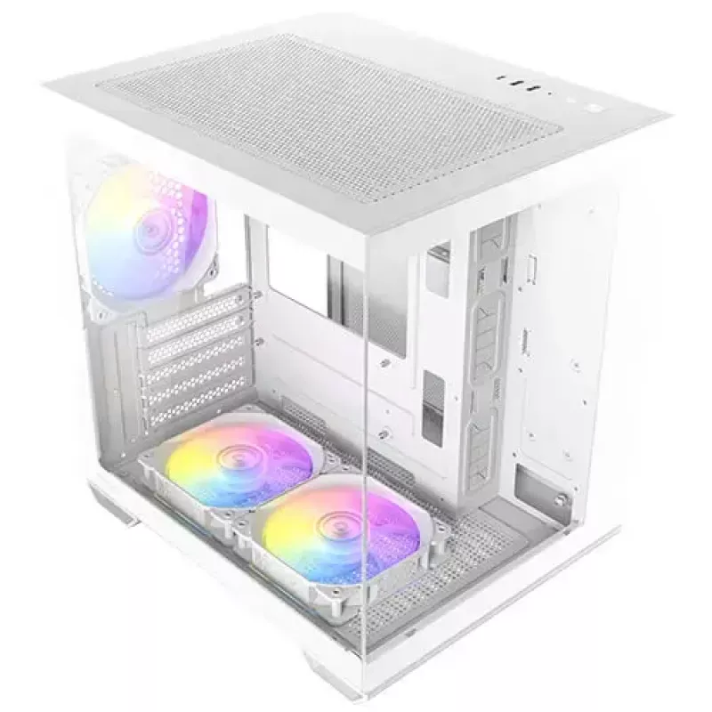 Kompiuterio korpusas Antec 0-761345-10218-6 Mini Tower baltas