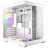Kompiuterio korpusas Antec 0-761345-10218-6 Mini Tower baltas