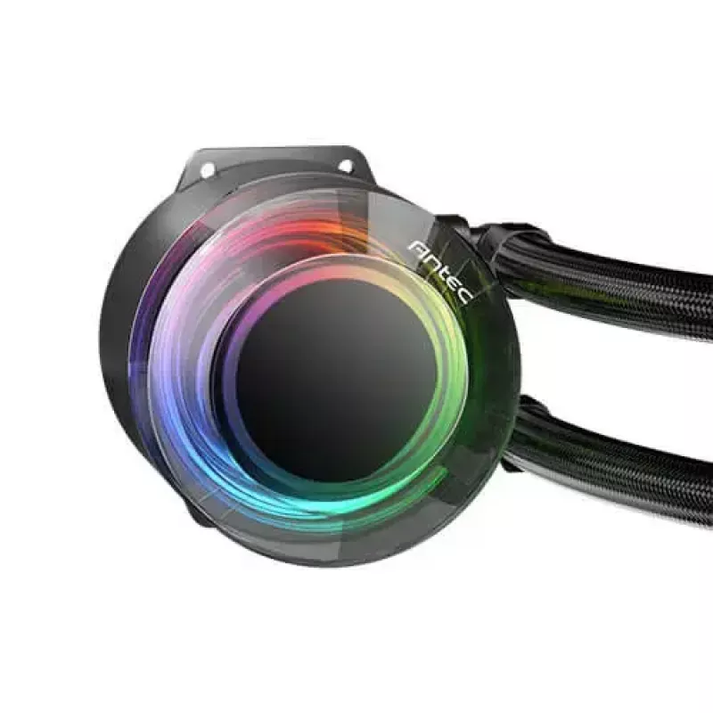 Skysčio aušinimo rinkinys Antec Vortex Lum 360 ARGB 12 cm juodas