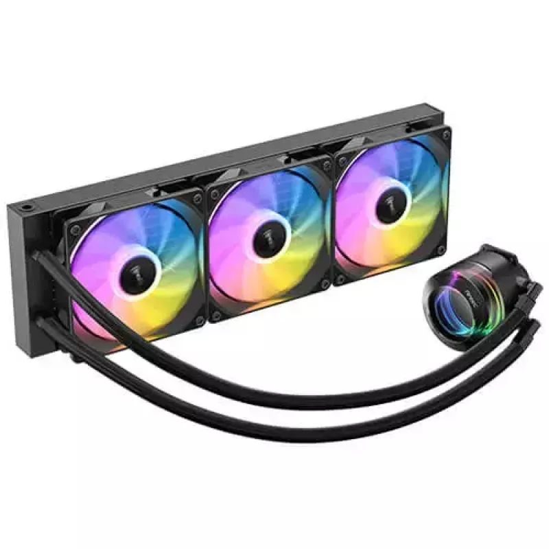 Skysčio aušinimo rinkinys Antec Vortex Lum 360 ARGB 12 cm juodas