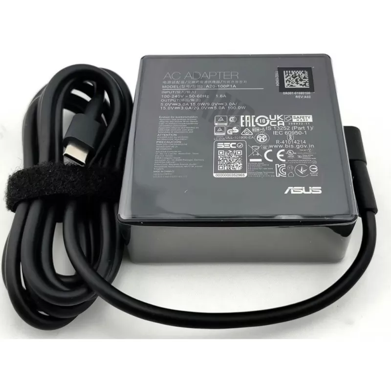 ASUS 0A001-01090100 maitinimo adapteris Vidinis 100 W Juodas