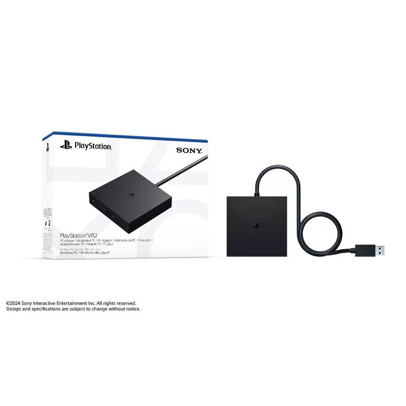 Adapteris žaidimų valdikliui Sony 1000043174 — juodas, įvestis 100–240 V 50/60 Hz, 0,4 A, komplekte AC laidas