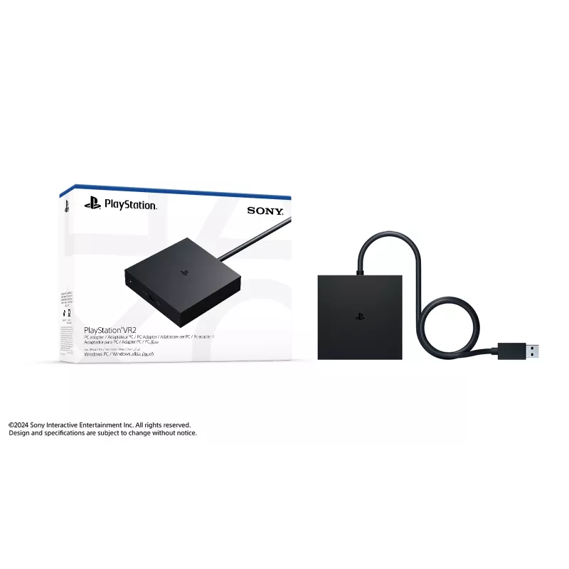 Adapteris žaidimų valdikliui Sony 1000043174 — juodas, įvestis 100–240 V 50/60 Hz, 0,4 A, komplekte AC laidas