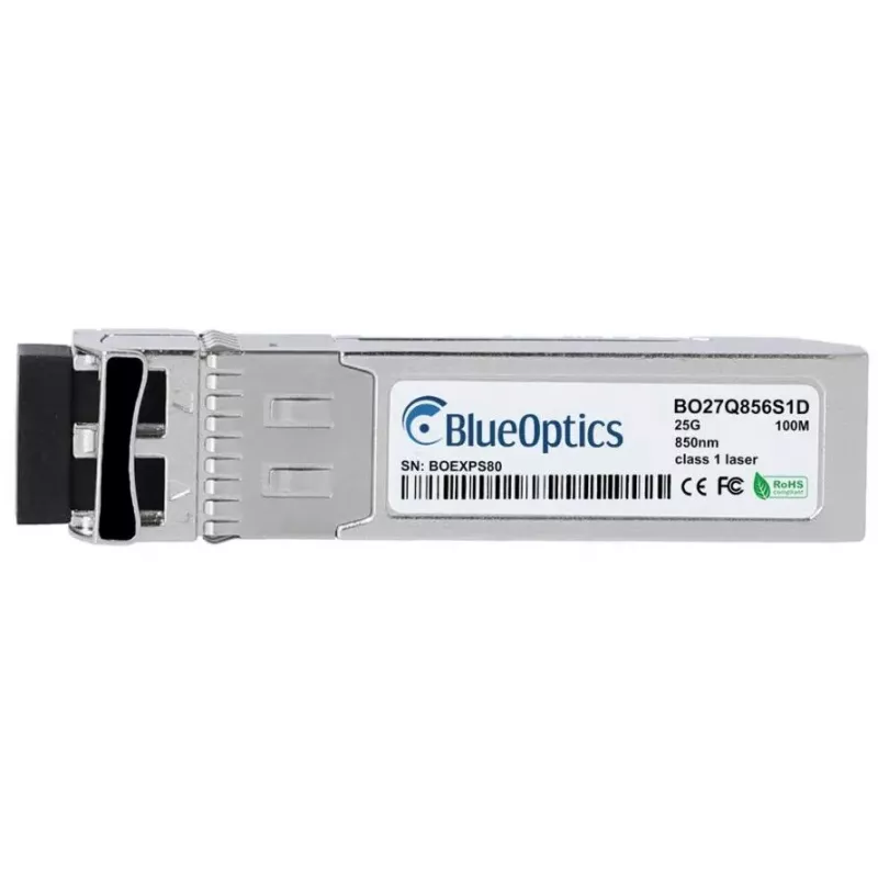 Skaidulinės optikos siųstuvas-imtuvas BlueOptics 10501 SFP28 25000 Mbit/s 850 nm