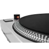 Diržinės pavaros DJ patefonas Omnitronic BD-1350 sidabrinis