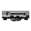 Diržinės pavaros DJ patefonas Omnitronic BD-1350 sidabrinis