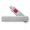 Prievado blokavimo raktas ROLINE 11.02.8333 USB Type-C pilkas 1 vnt.