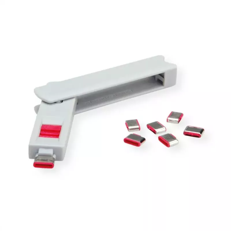 USB Type-C prievadų blokavimo raktų rinkinys ROLINE 11.02.8334