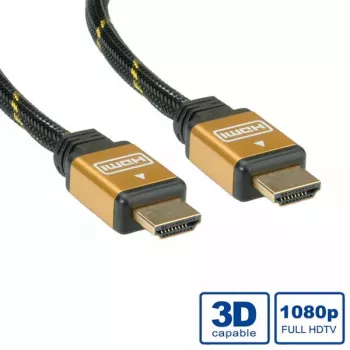 HDMI laidas ROLINE GOLD High Speed Ethernet M/M 7,5m