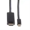 Mini DisplayPort kabelis ROLINE Mini DP-UHDTV M/M 1 m