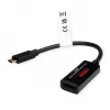 USB grafikos adapteris ROLINE 11.04.5957-10 3840 x 2160 pikselių Juodas