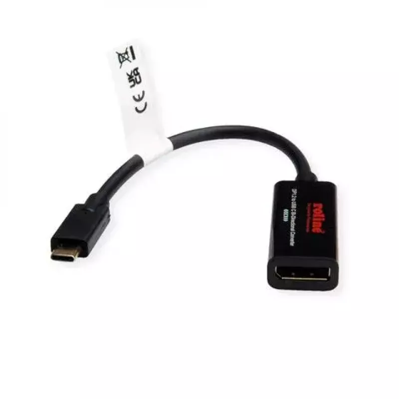 USB grafikos adapteris ROLINE 11.04.5957-10 3840 x 2160 pikselių Juodas