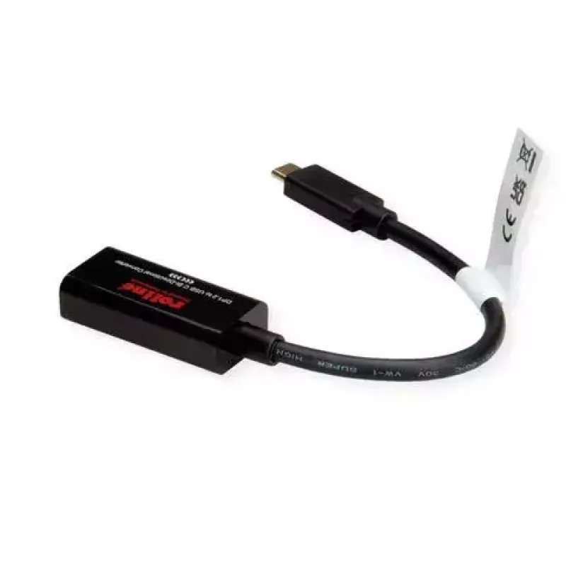USB grafikos adapteris ROLINE 11.04.5957-10 3840 x 2160 pikselių Juodas