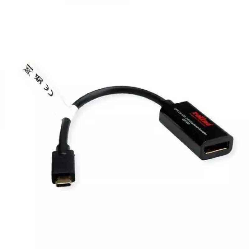 USB grafikos adapteris ROLINE 11.04.5957-10 3840 x 2160 pikselių Juodas