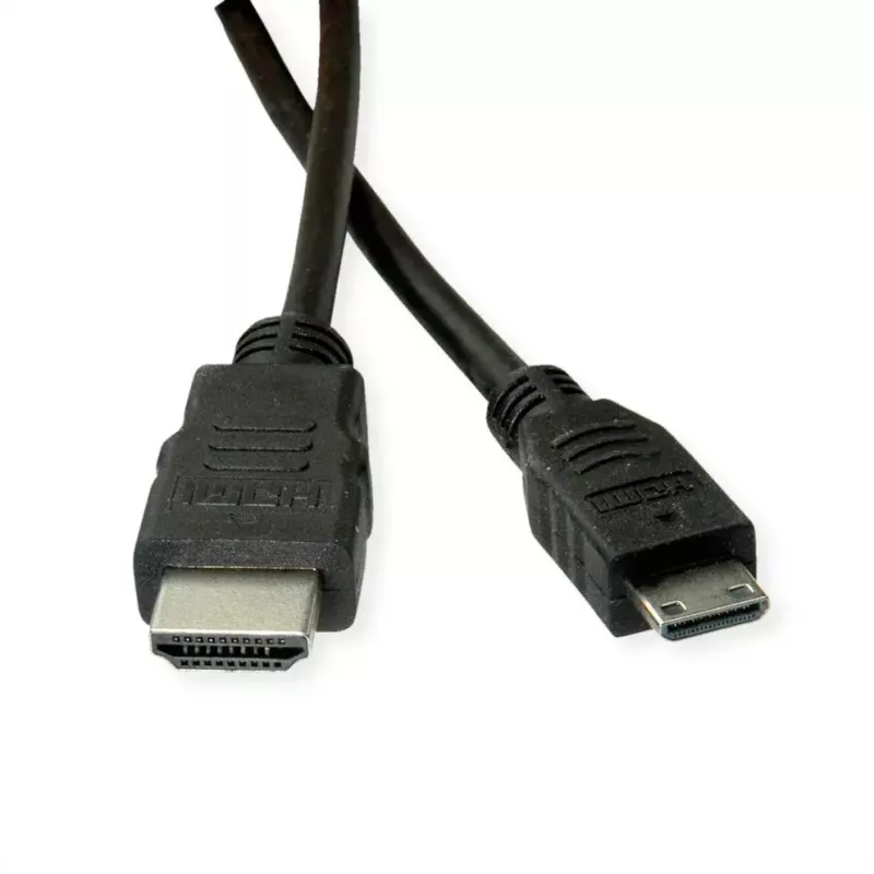 HDMI kabelis ROLINE 11445580 2m HDMI Type A kištukas HDMI Type C Male