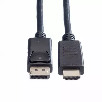 DisplayPort ROLINE 11.44.5782-10 HDTV juodas